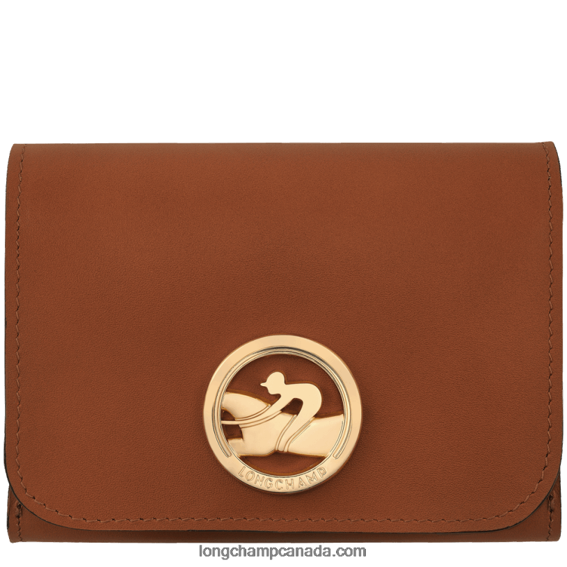 Longchamp Box Trot Wallet VJ2H4556 Cognac