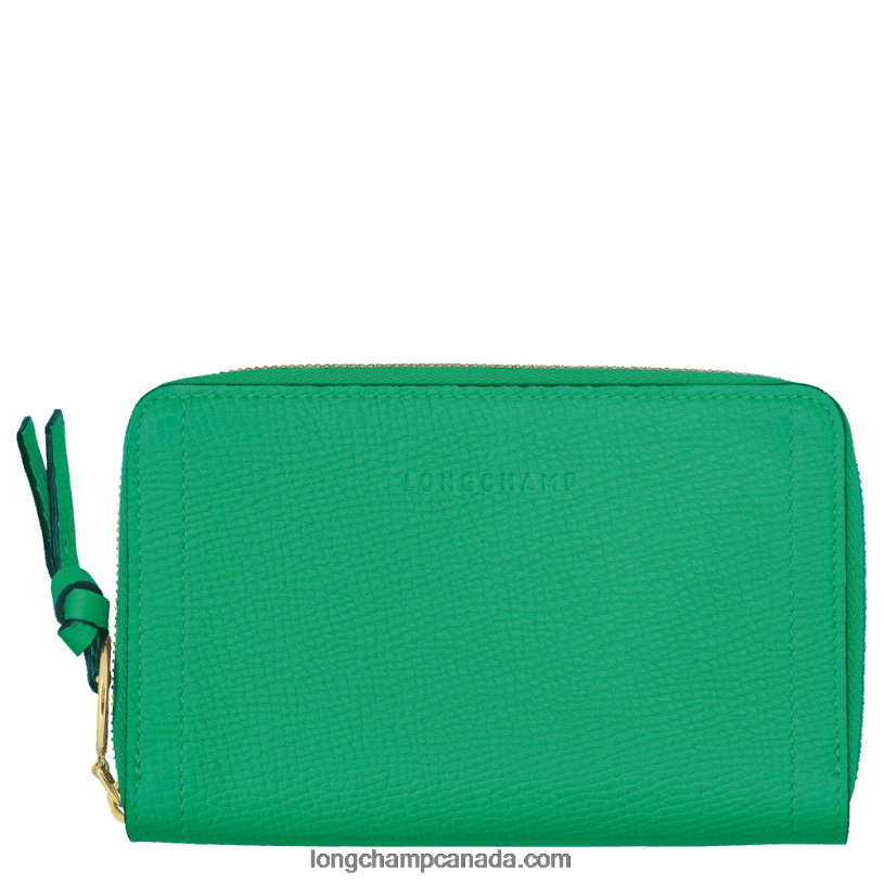 Longchamp Mailbox Wallet VJ2H4617 Grass/Green Light