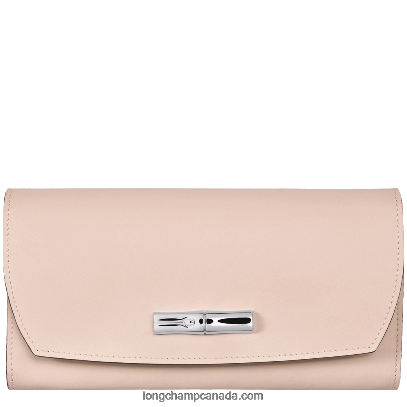 Longchamp Roseau Continental wallet VJ2H4567 Pale Pink