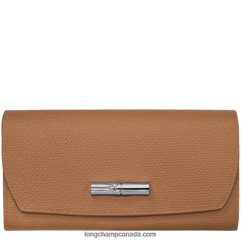 Longchamp Roseau Continental wallet VJ2H4588 Natural