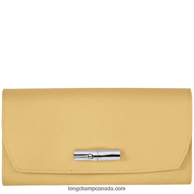Longchamp Roseau Continental wallet VJ2H4589 Corn
