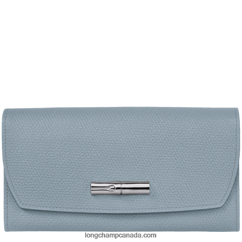Longchamp Roseau Continental wallet VJ2H4591 Cloud Blue