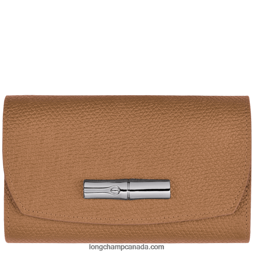 Longchamp Roseau Wallet VJ2H4576 Natural